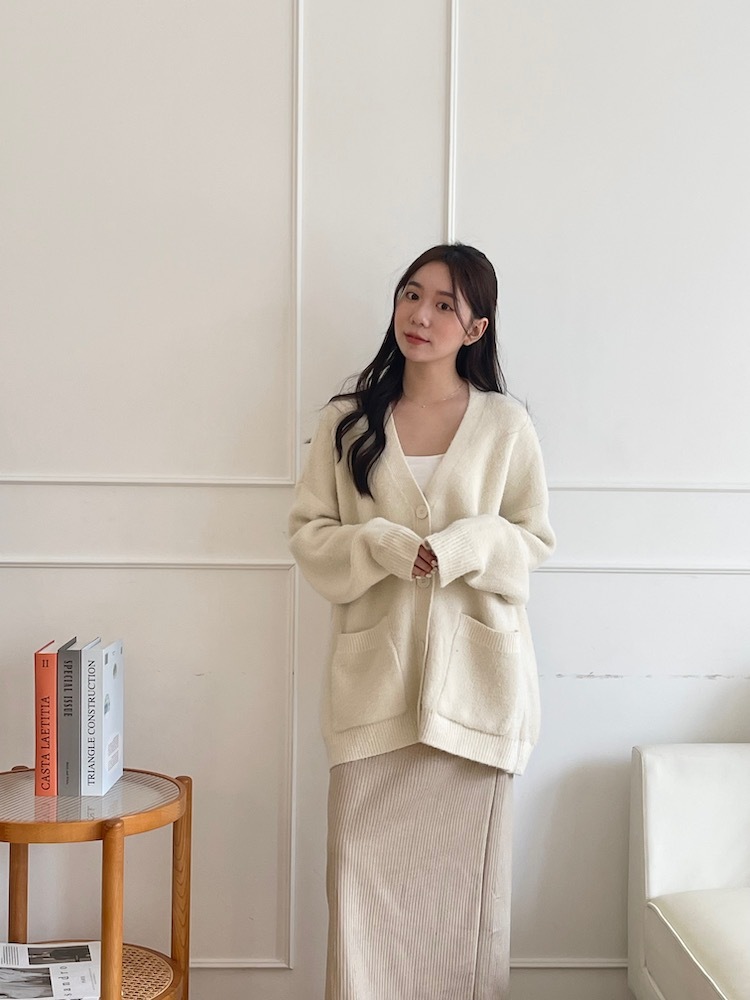 像雲朵般的柔軟熊寶寶針織外套