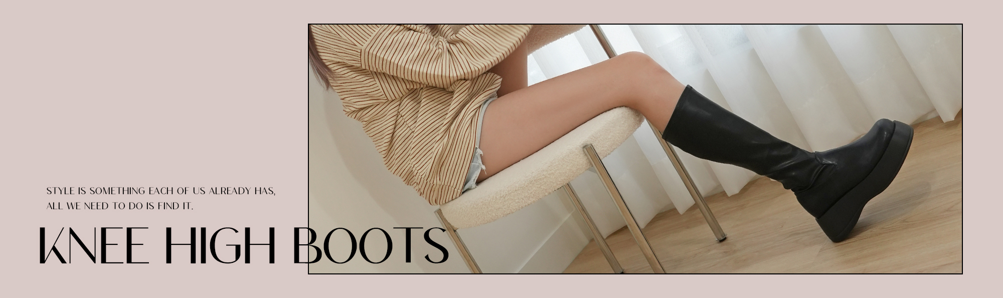 Women's Knee-High & Tall Boots │SANDARU SHOP