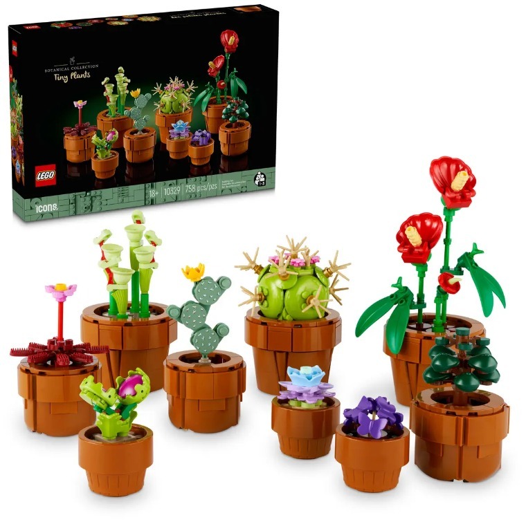 LEGO 10329 Icons 系列 : 迷你盆栽 Tiny Plants