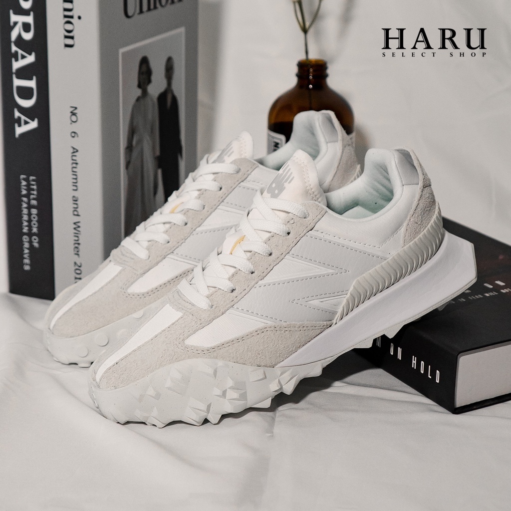 現貨 NEW BALANCE XC-72 全白 IU著用 麂皮 拼接 米白 奶白 小白鞋 復古休閒鞋 UXC72RB