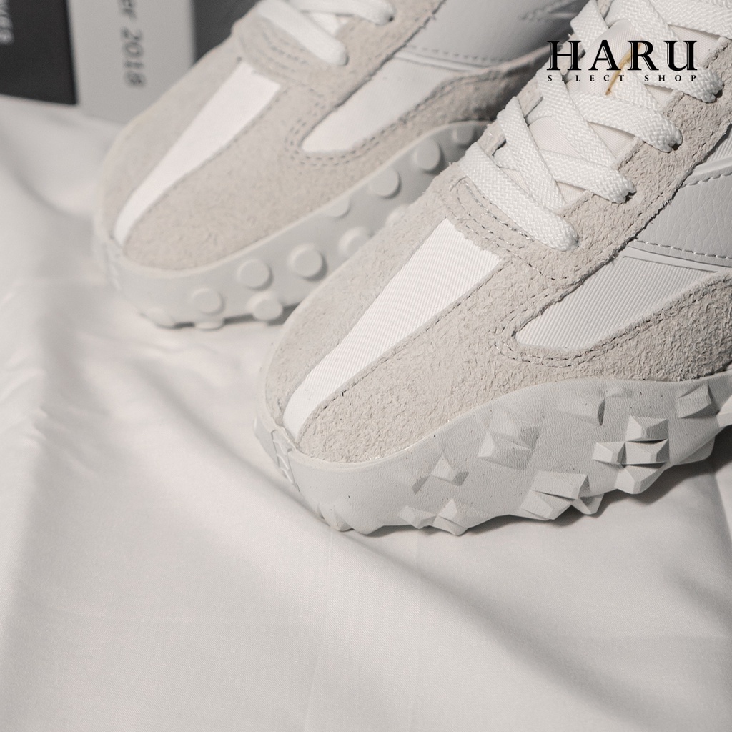 現貨 NEW BALANCE XC-72 全白 IU著用 麂皮 拼接 米白 奶白 小白鞋 復古休閒鞋 UXC72RB