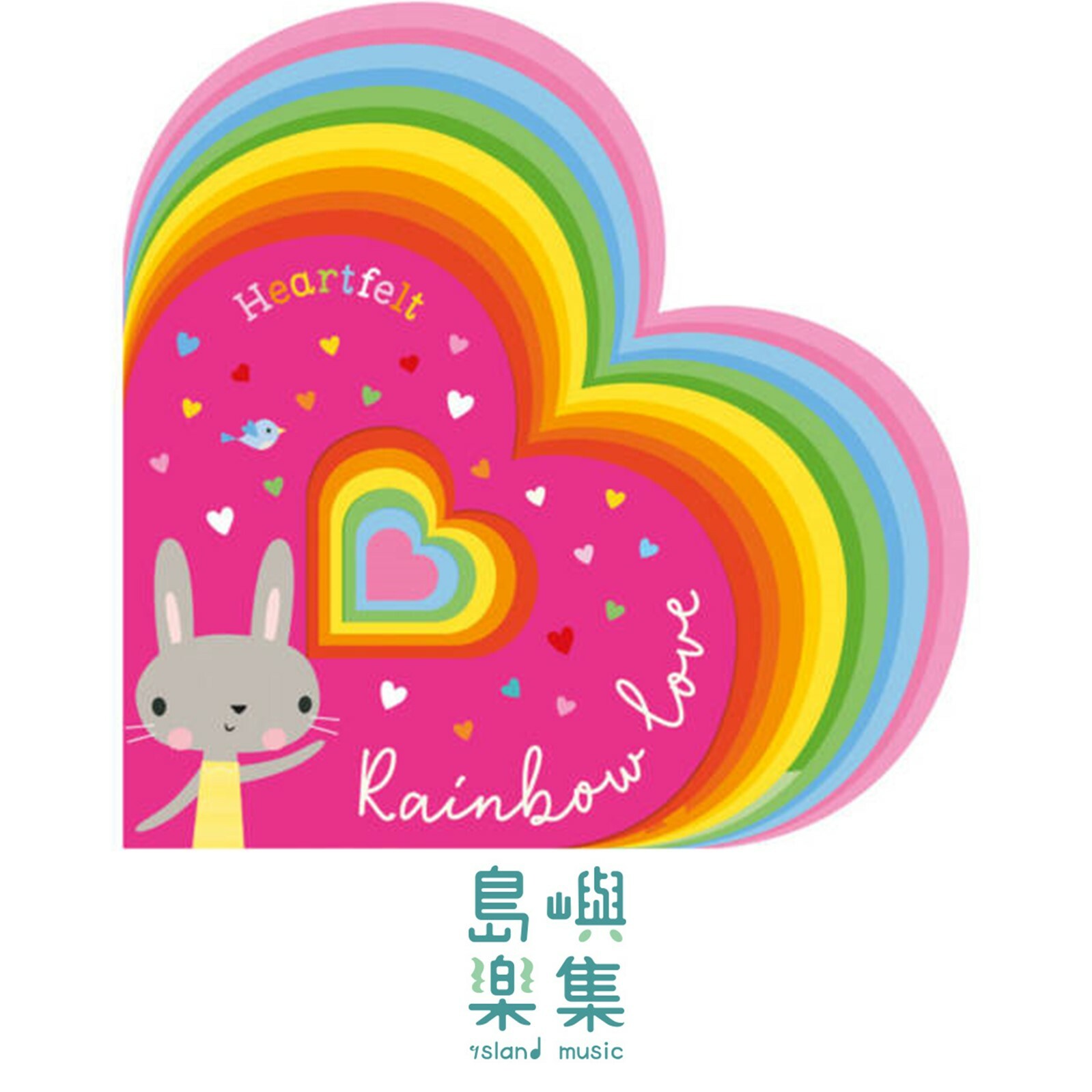 Board Books Heartfelt Rainbow Love
