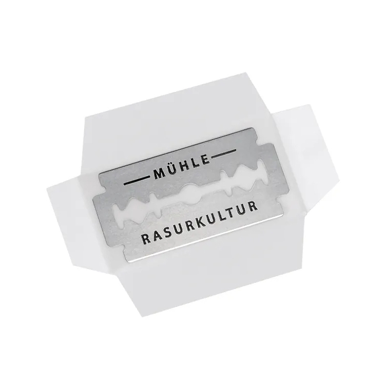 德國 Muhle - 雙面刮鬍刀片（10片裝 / 通用傳統復古雙刃安全刮鬍刀）