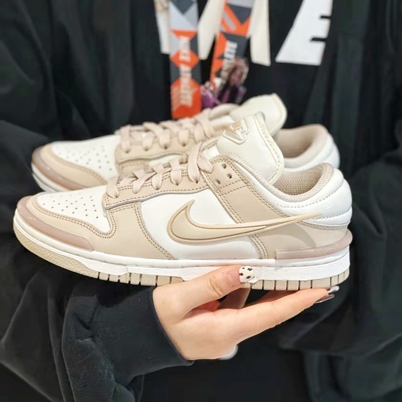 NIKE DUNK LOW TWIST SANDDRIFT 小Ambush 奶茶（DZ2794-102）