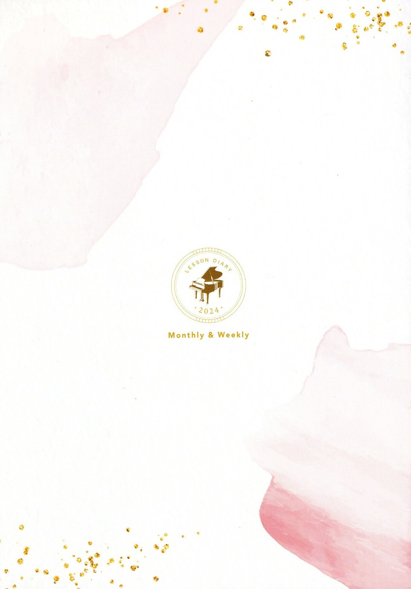 音樂人專用手帳2024 - 週間型