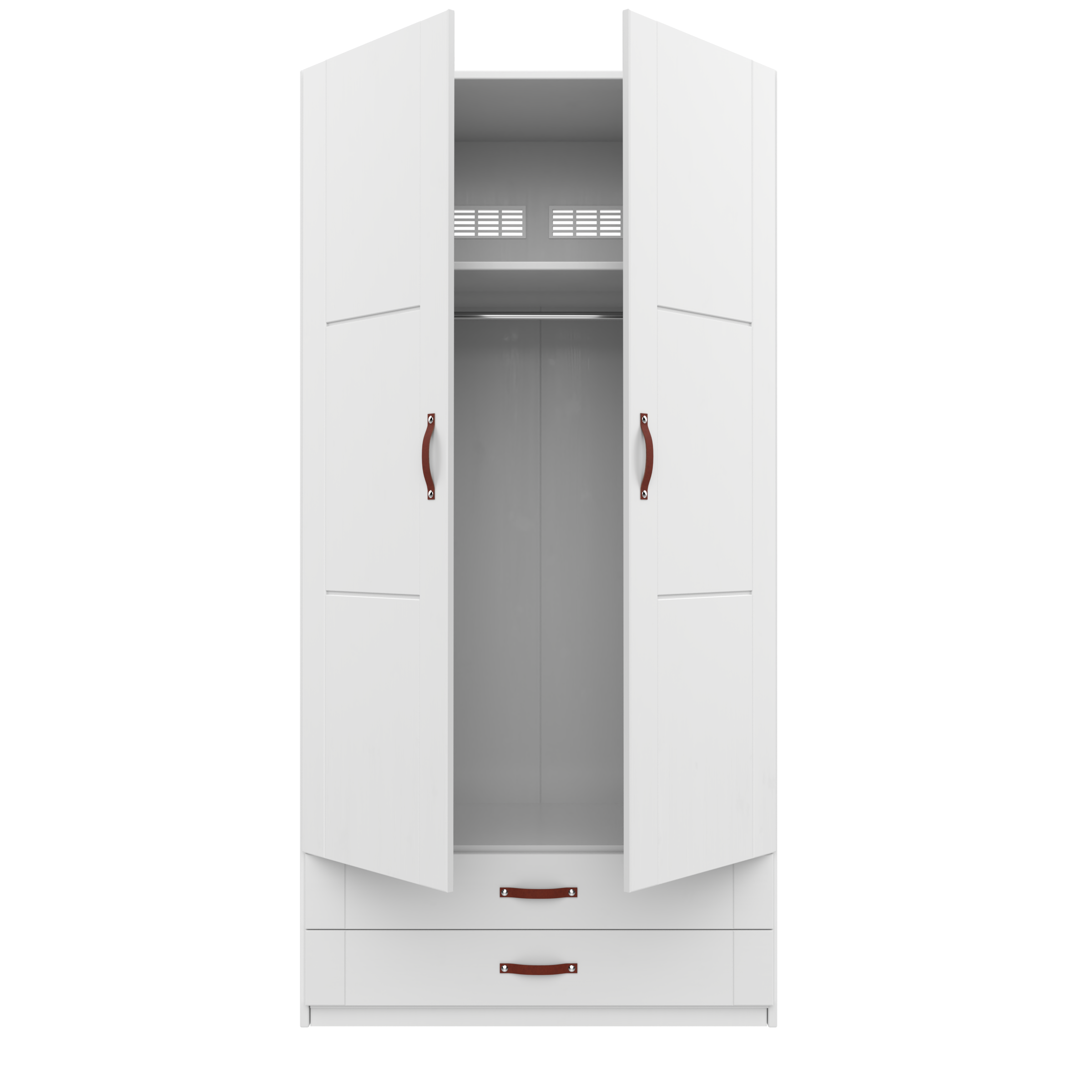 Lifetime Wardrobe with 2 Doors and 2 Drawers