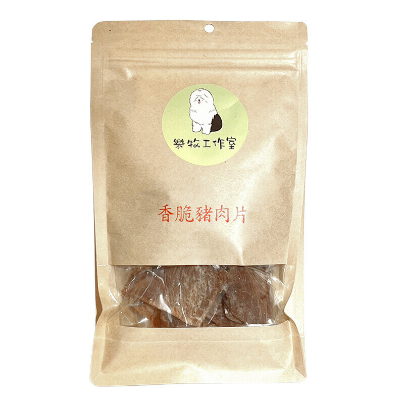 樂牧/寵物烘乾零食/香脆豬肉片