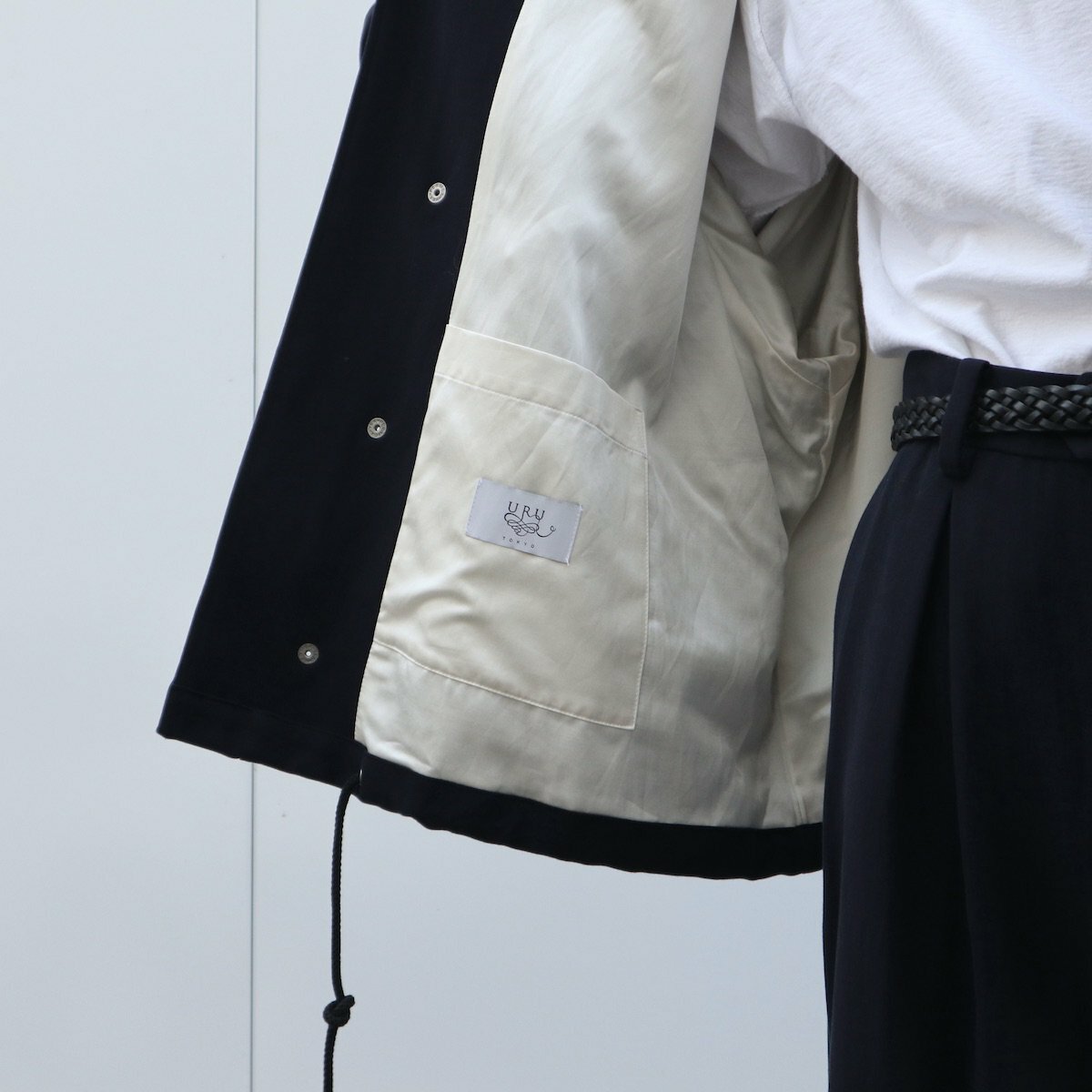 URU TOKYO - SHORT MODS COAT / D.NAVY