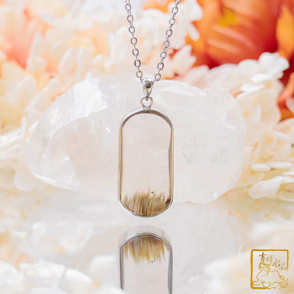 鈦晶無事牌墜 13.2g 富貴平安