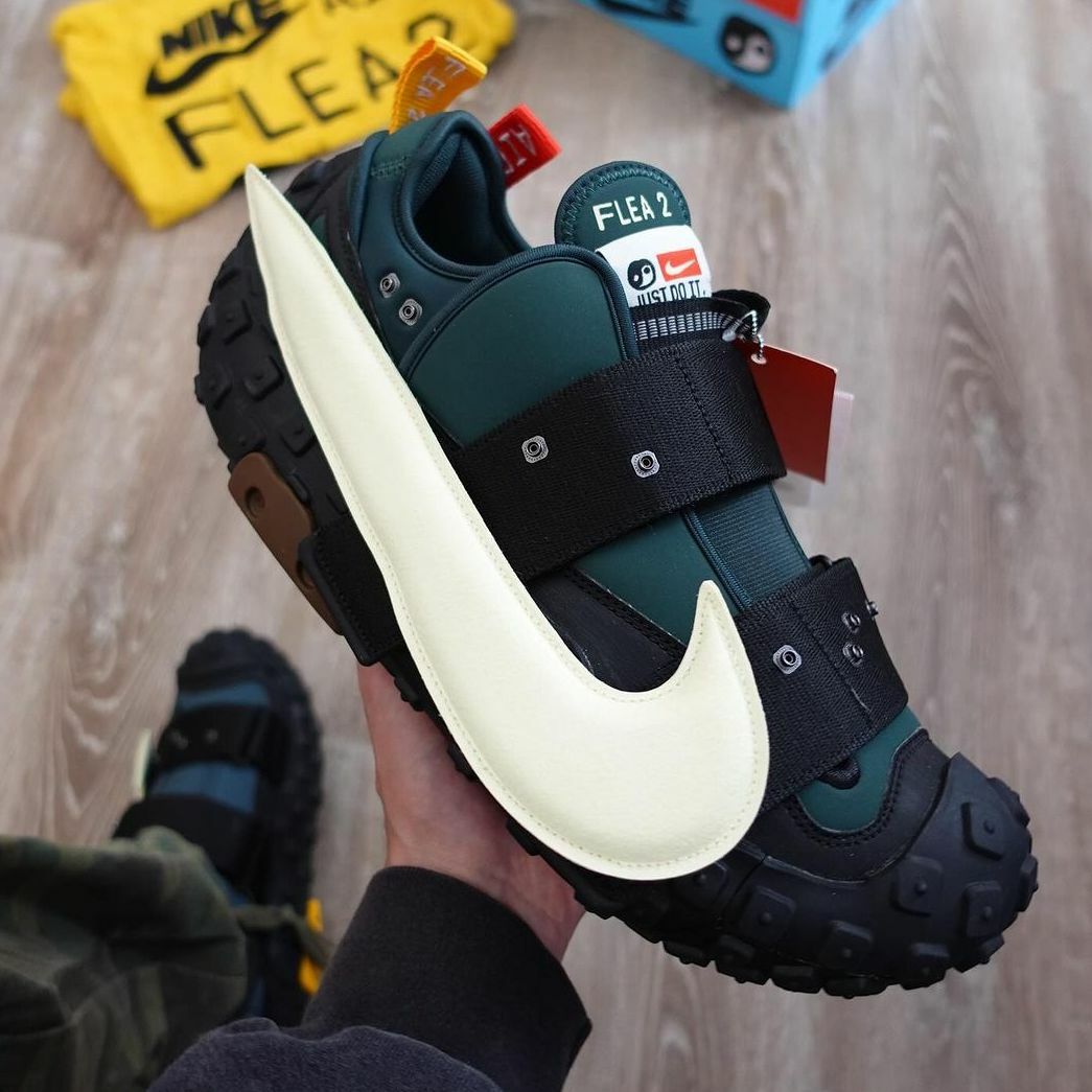 CPFM X NIKE AIR FLEA 2 輪胎底 輪胎鞋 藍綠 鴛鴦 可拆式 DIY 男鞋 DV7164-300 / 預購