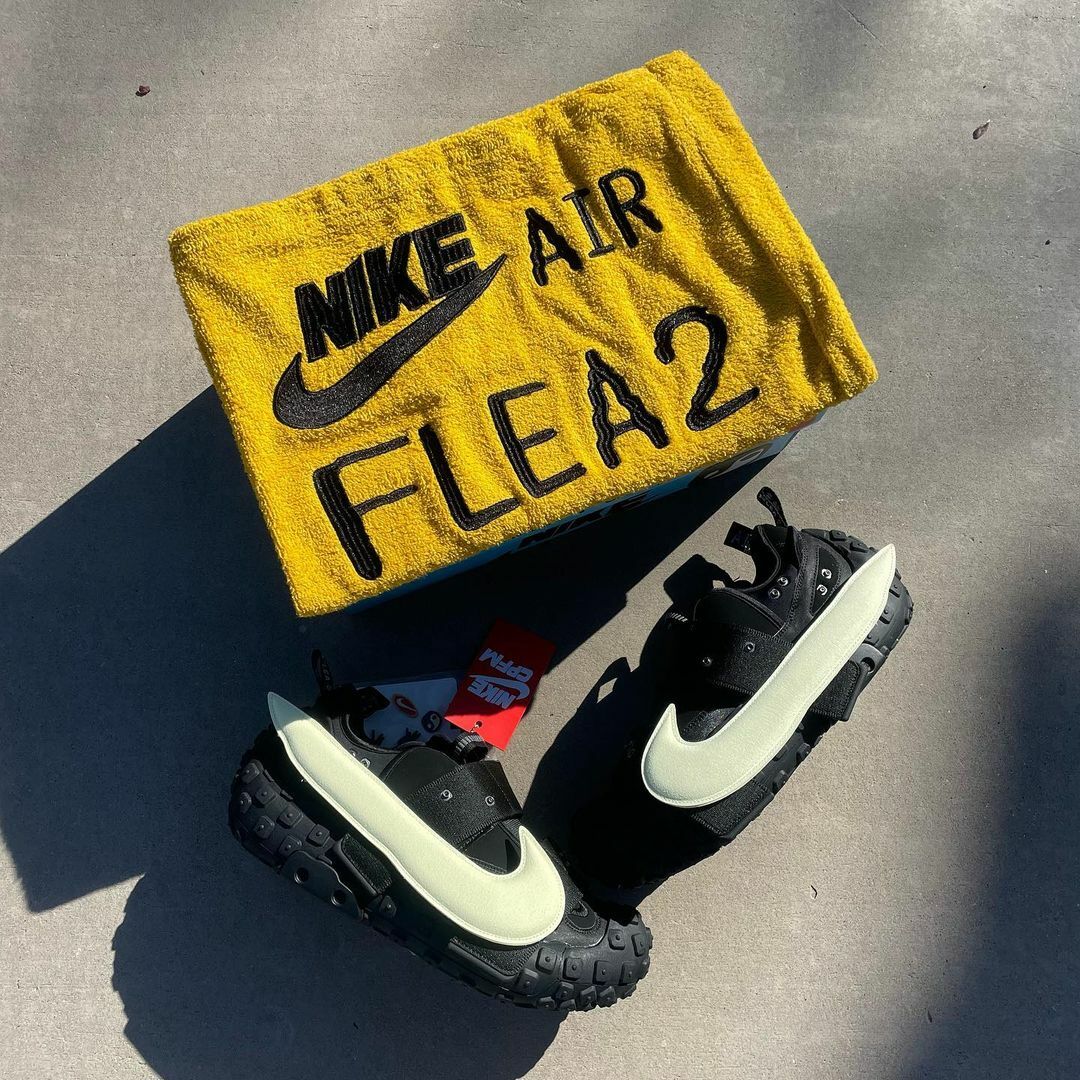 CPFM X NIKE AIR FLEA 2 輪胎底 輪胎鞋 太極 黑色 可拆式 DIY 男鞋 DV7164-001 / 預購