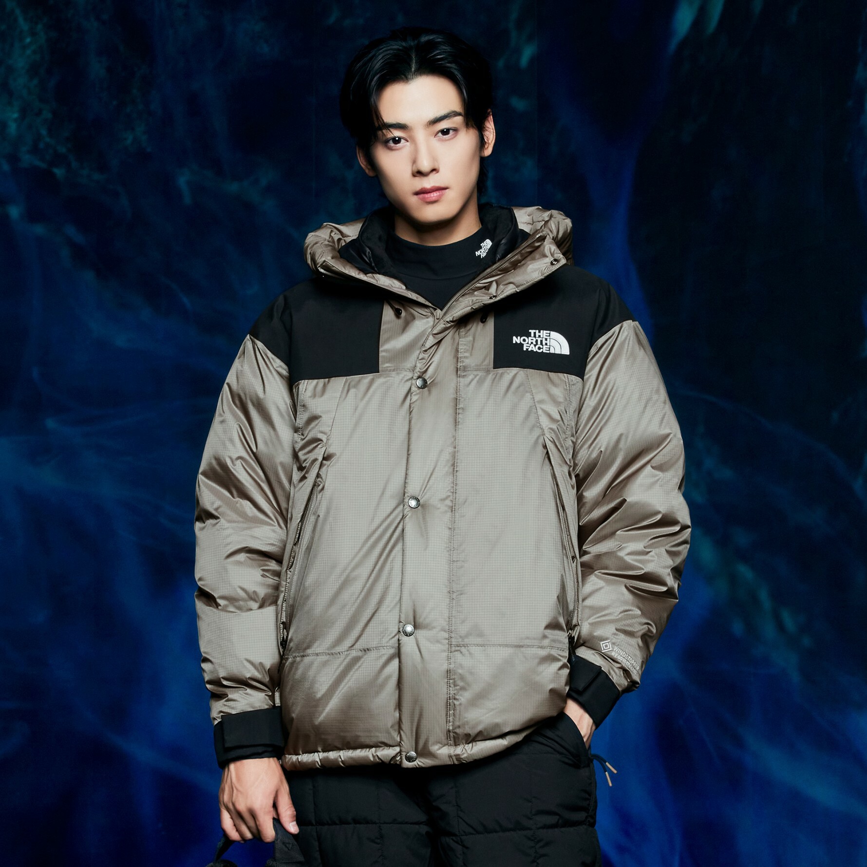 THE NORTH FACE ULTIMATE W/STOPPER 連帽 羽絨外套 NJ2UP64