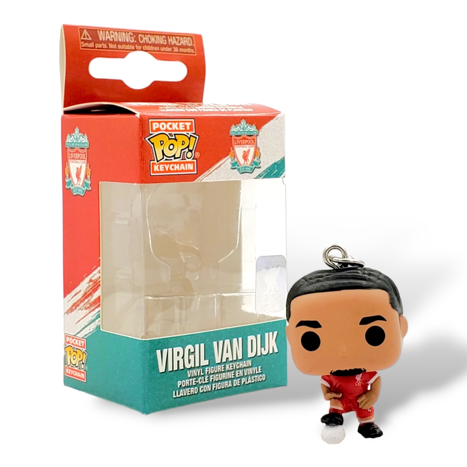 利物浦FUNKO POP!!雲迪克公仔鎖匙扣