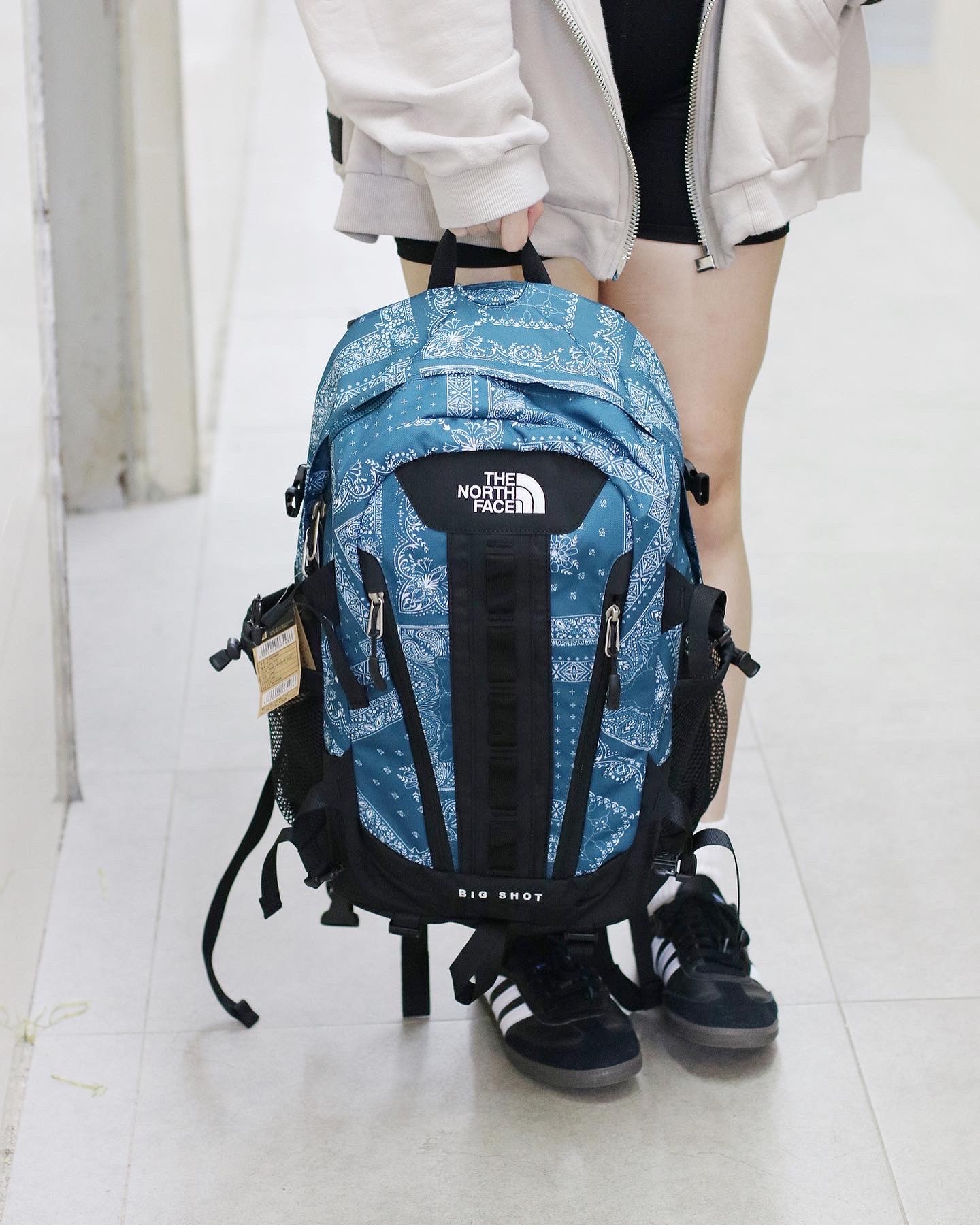 The North Face Big Shot Backpack Blue Paisley 背囊