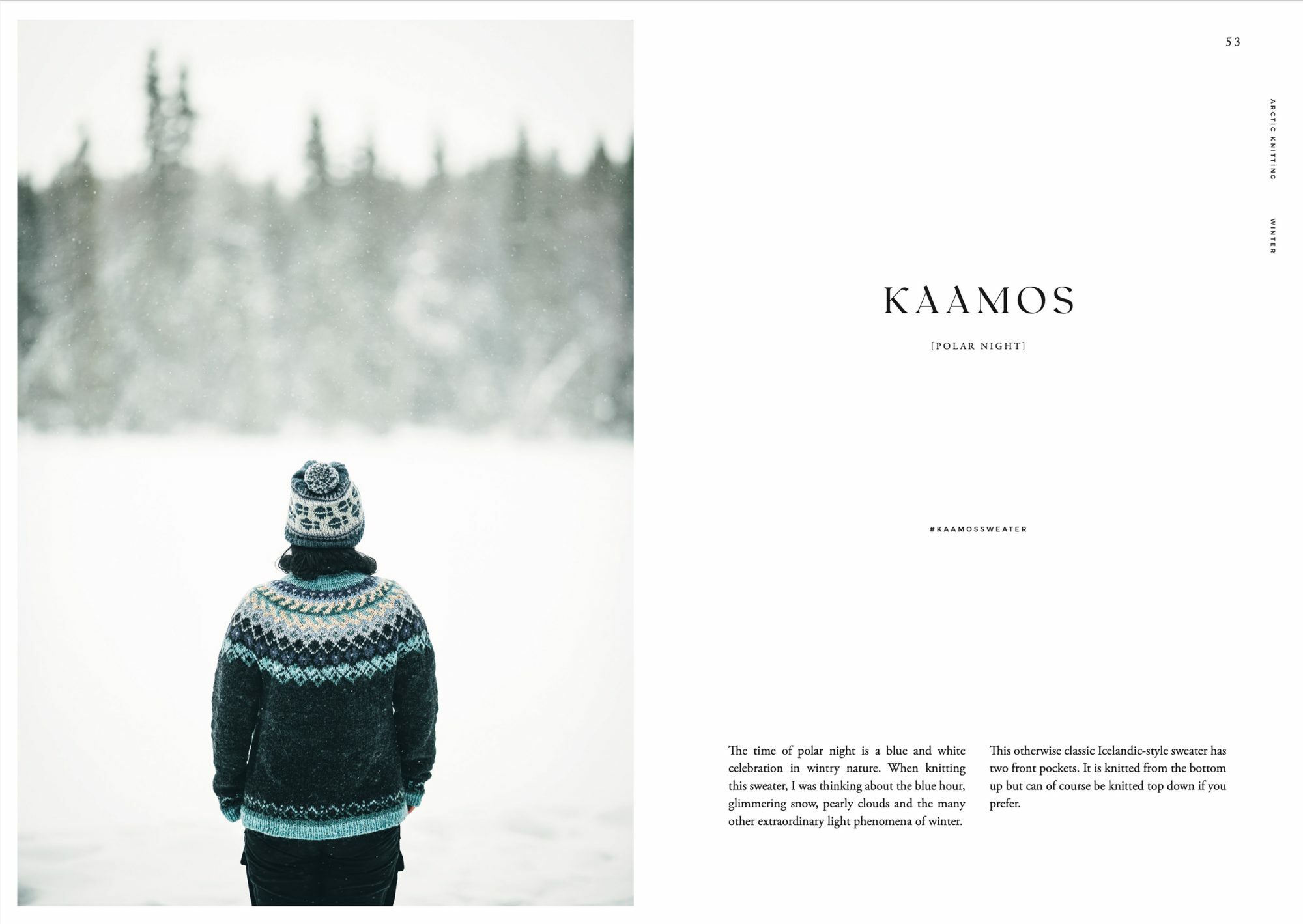 Arctic Knitting – The Magic of Nature and Colourwork by Annika Konttaniem