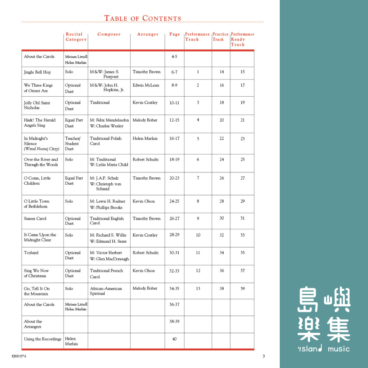 In Recital with Christmas Favorites, Book 2