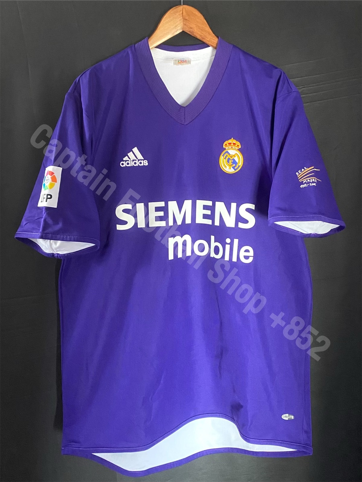 Real Madrid 2001-2002 Adidas 100th Third shirt