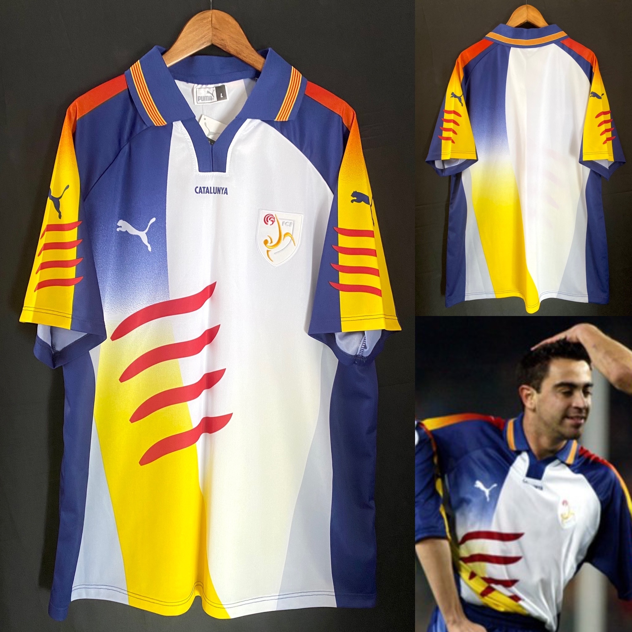 (BNWT) Catalunya Football Team 2001-2002 Puma Home Shirt