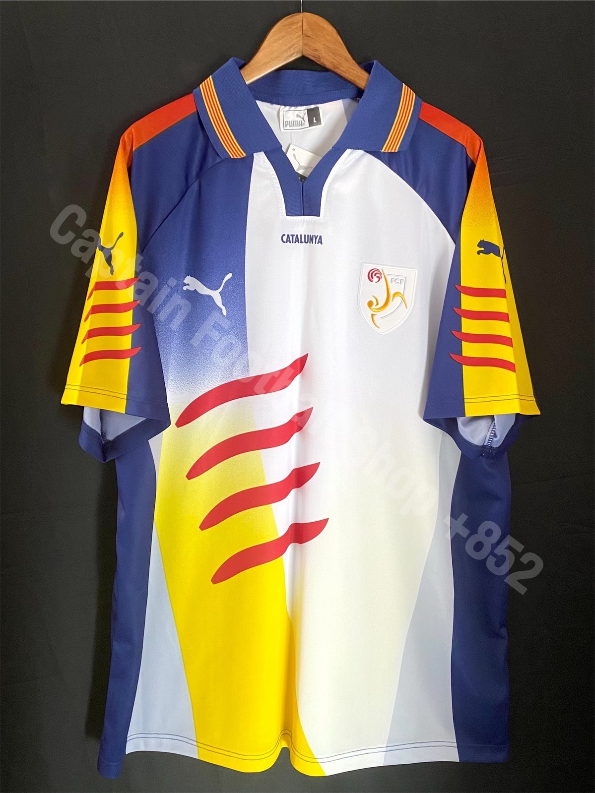 (BNWT) Catalunya Football Team 2001-2002 Puma Home Shirt
