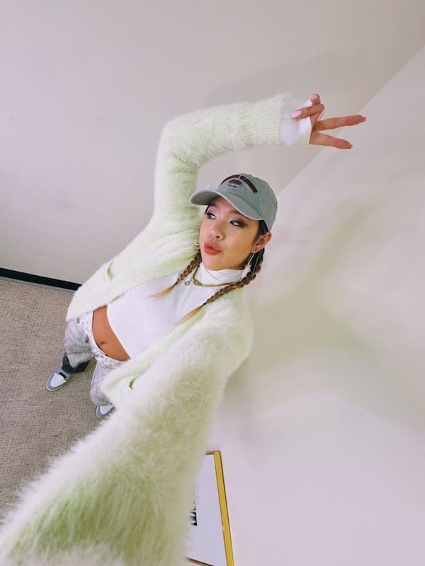 美式淺灰標語棒球帽