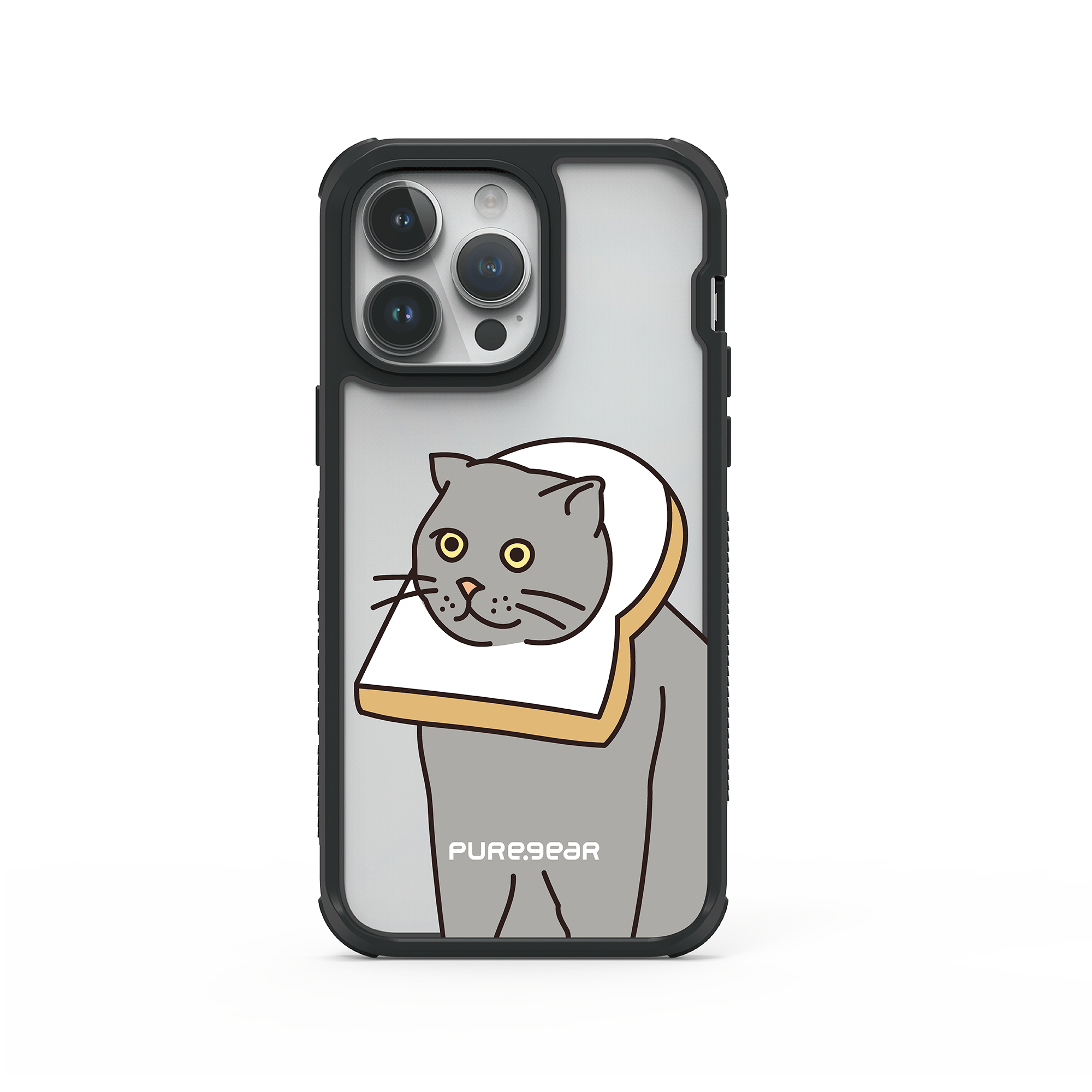 iPhone 輕坦克防摔手機殼 / 吐司喵 (呆貓萌狗)