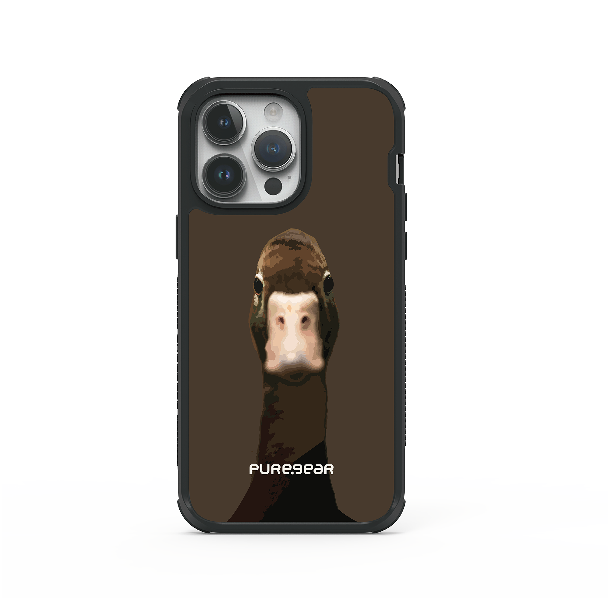 iPhone 輕坦克防摔手機殼 / 呆頭鴨 (動物系列)