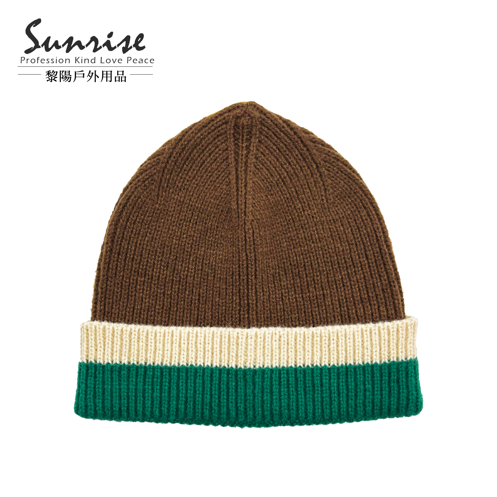 條紋拼色針織保暖毛帽 (3色) 保暖透氣/舒適/針織/經典百搭/健行/出國旅遊 41CNR10305