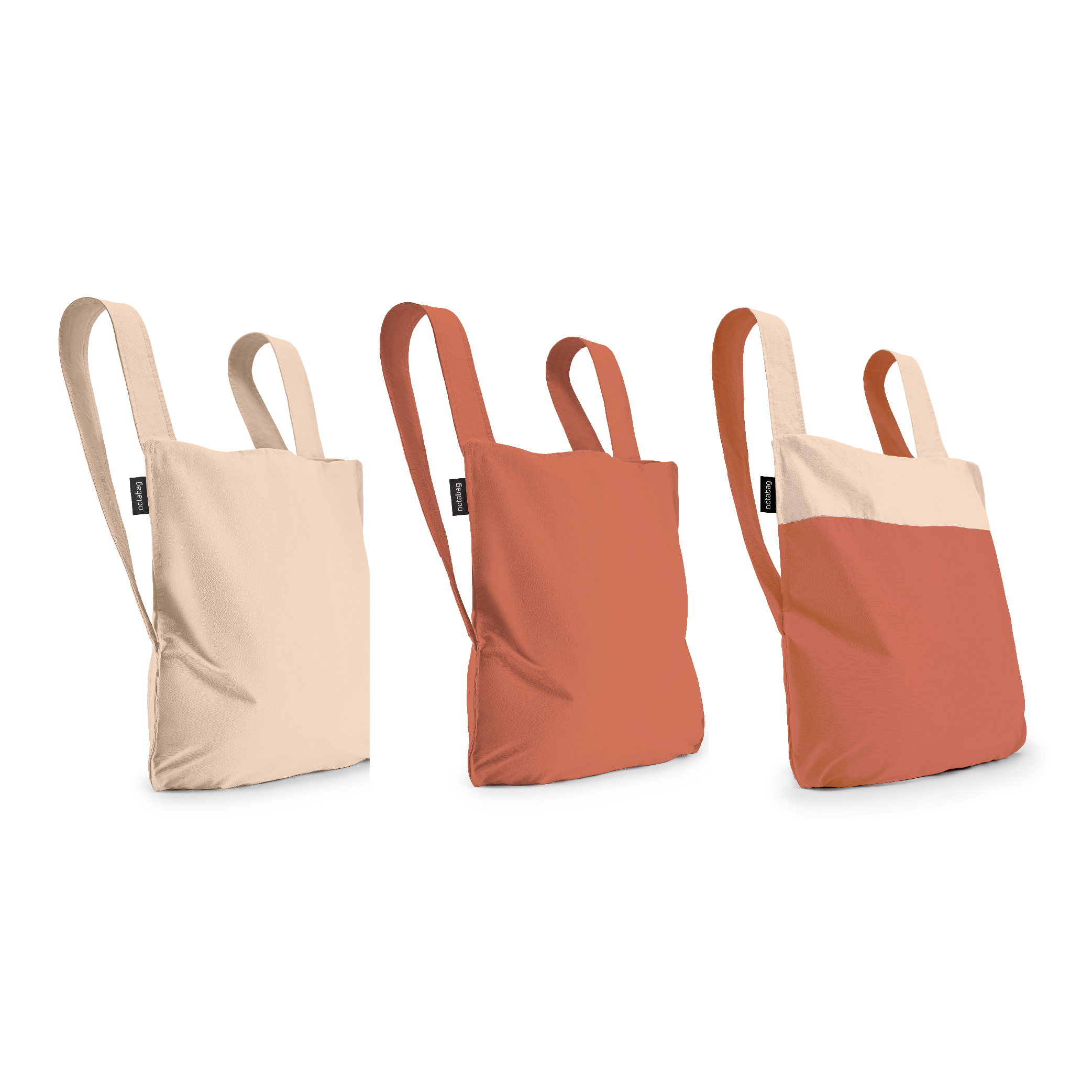 德國 Notabag 三用後背包 - 亞麻赤陶系列