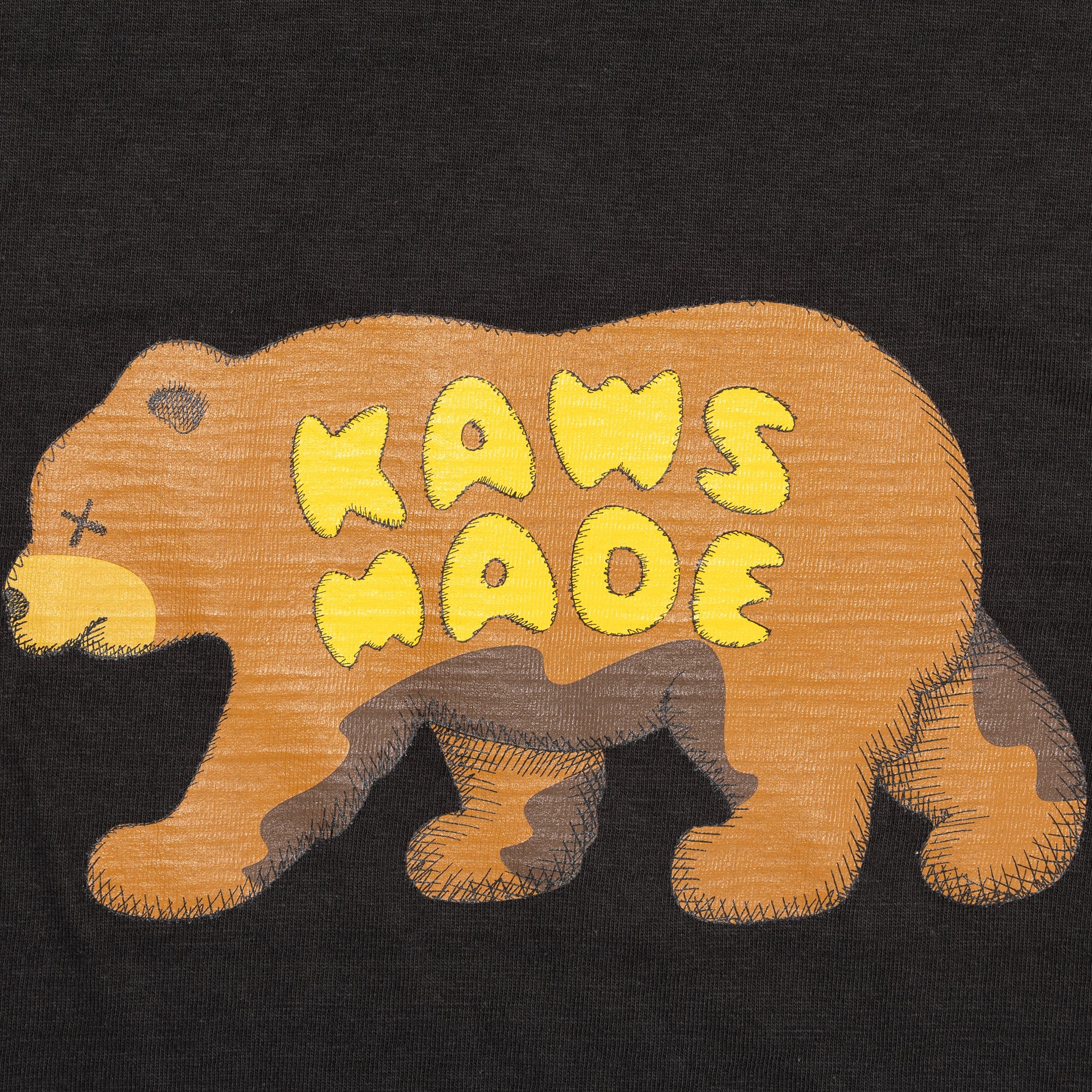 快閃預購] KAWS X HUMAN KAWS MADE GRAPHIC T-SHIRT #3 熊塗鴉短
