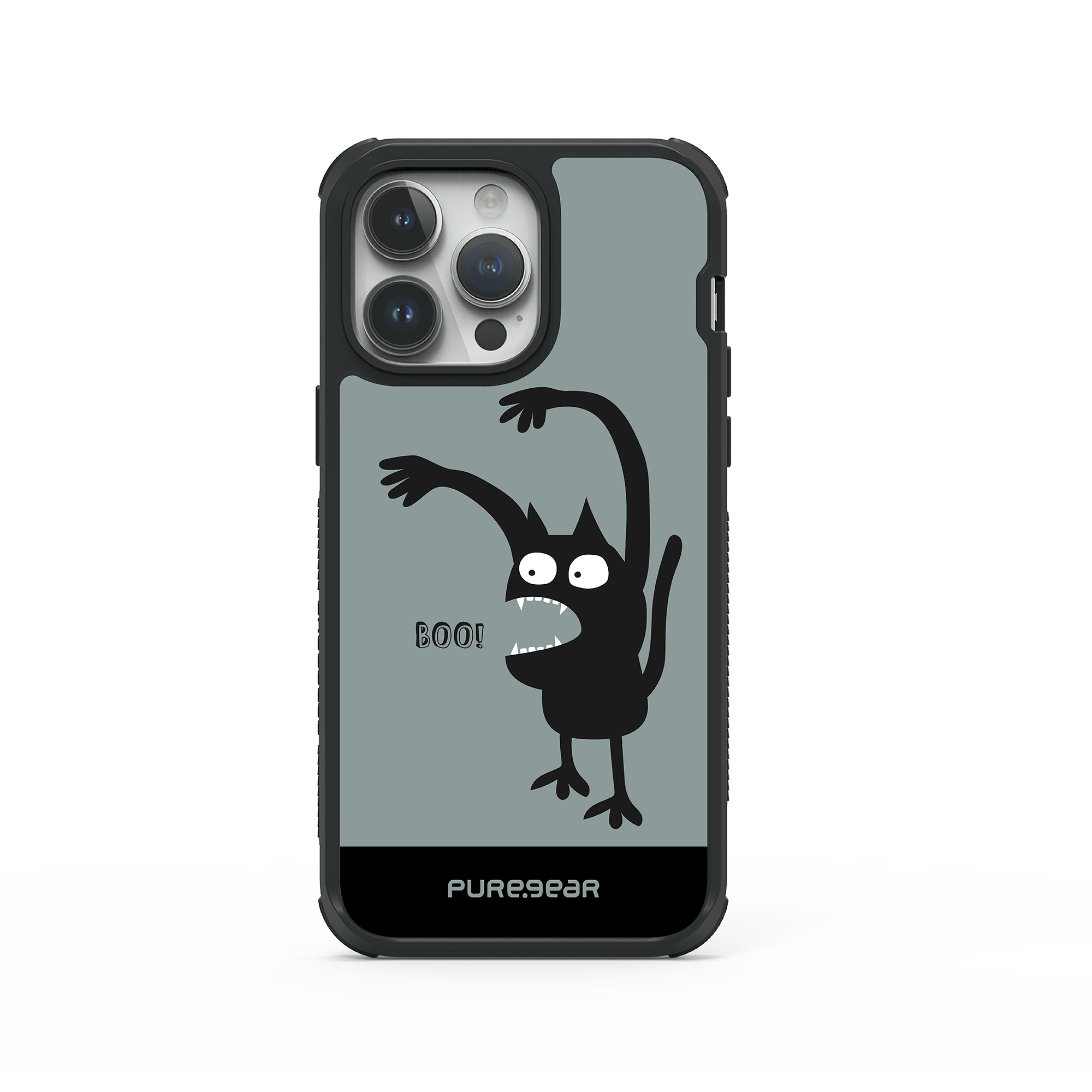 iPhone 15 輕坦克防摔手機殼 / 小惡魔 (塗鴉拼貼)