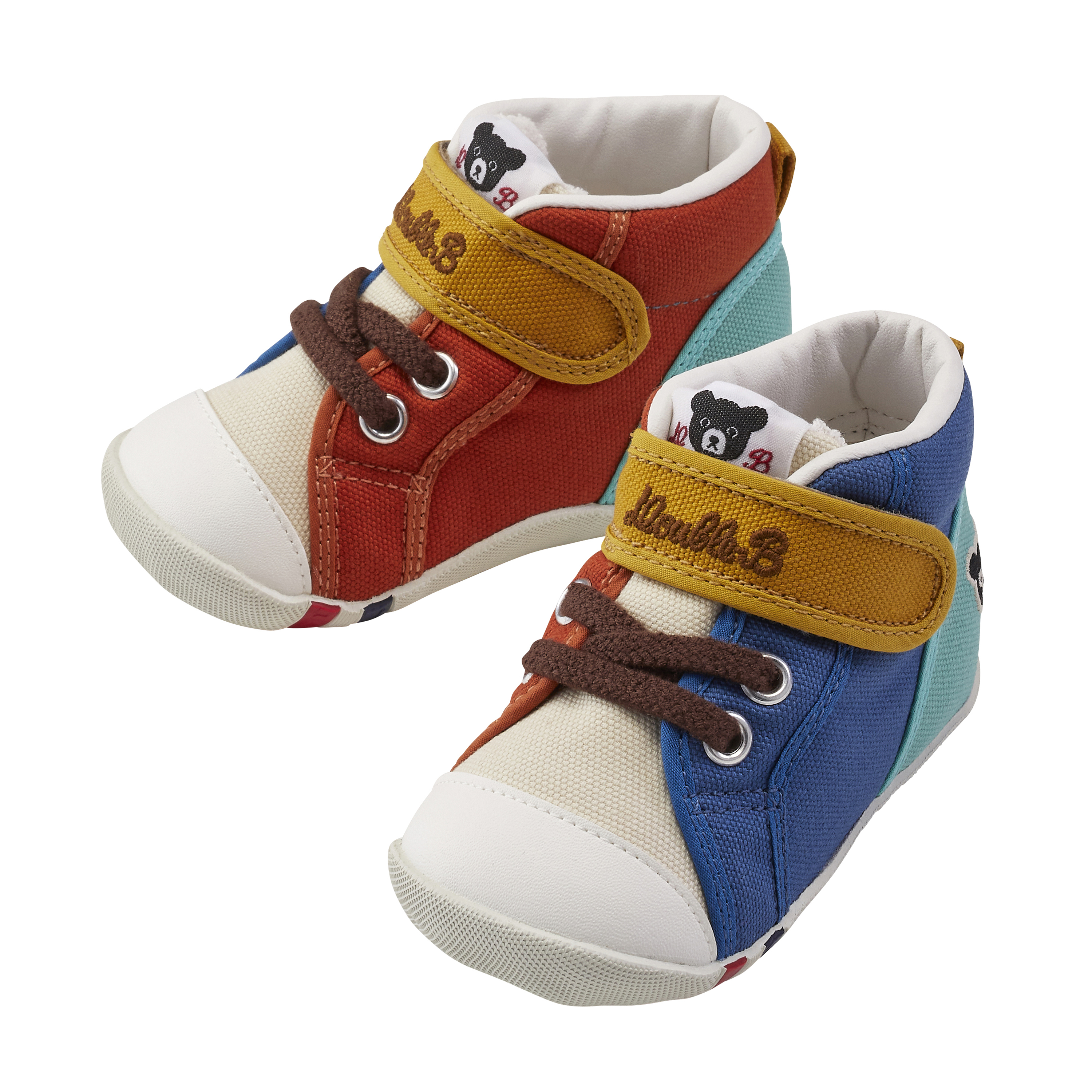 DB黑熊刺綉第一雙嬰兒鞋