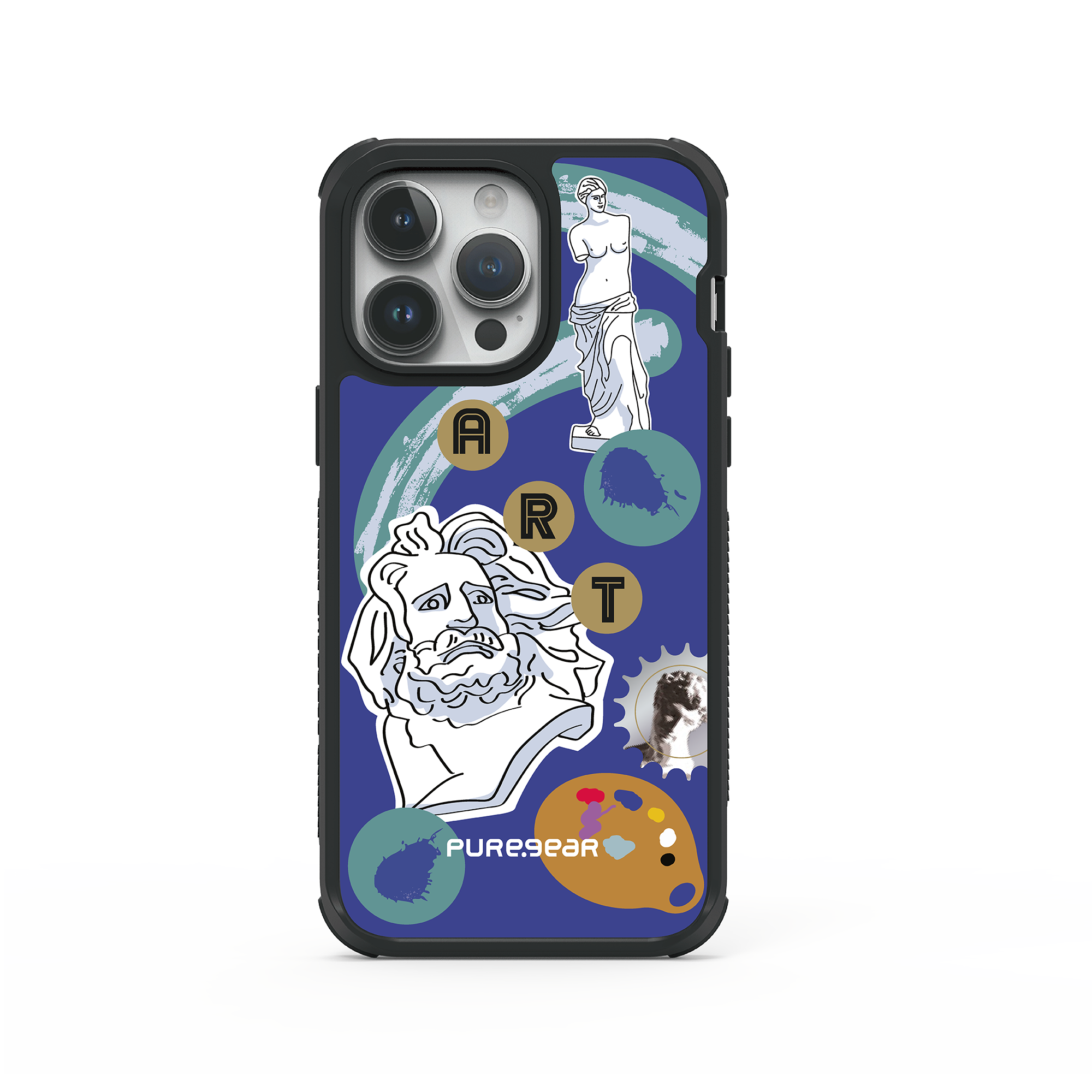 iPhone 15 輕坦克防摔手機殼 / 藝術家 (塗鴉拼貼)