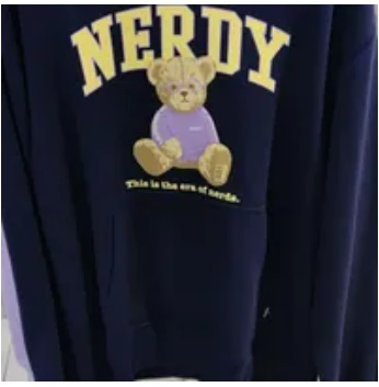 [S] NERDY CLEVER NEDDY PULLOVER,NAVY, PNES23KE051605 (SN339)