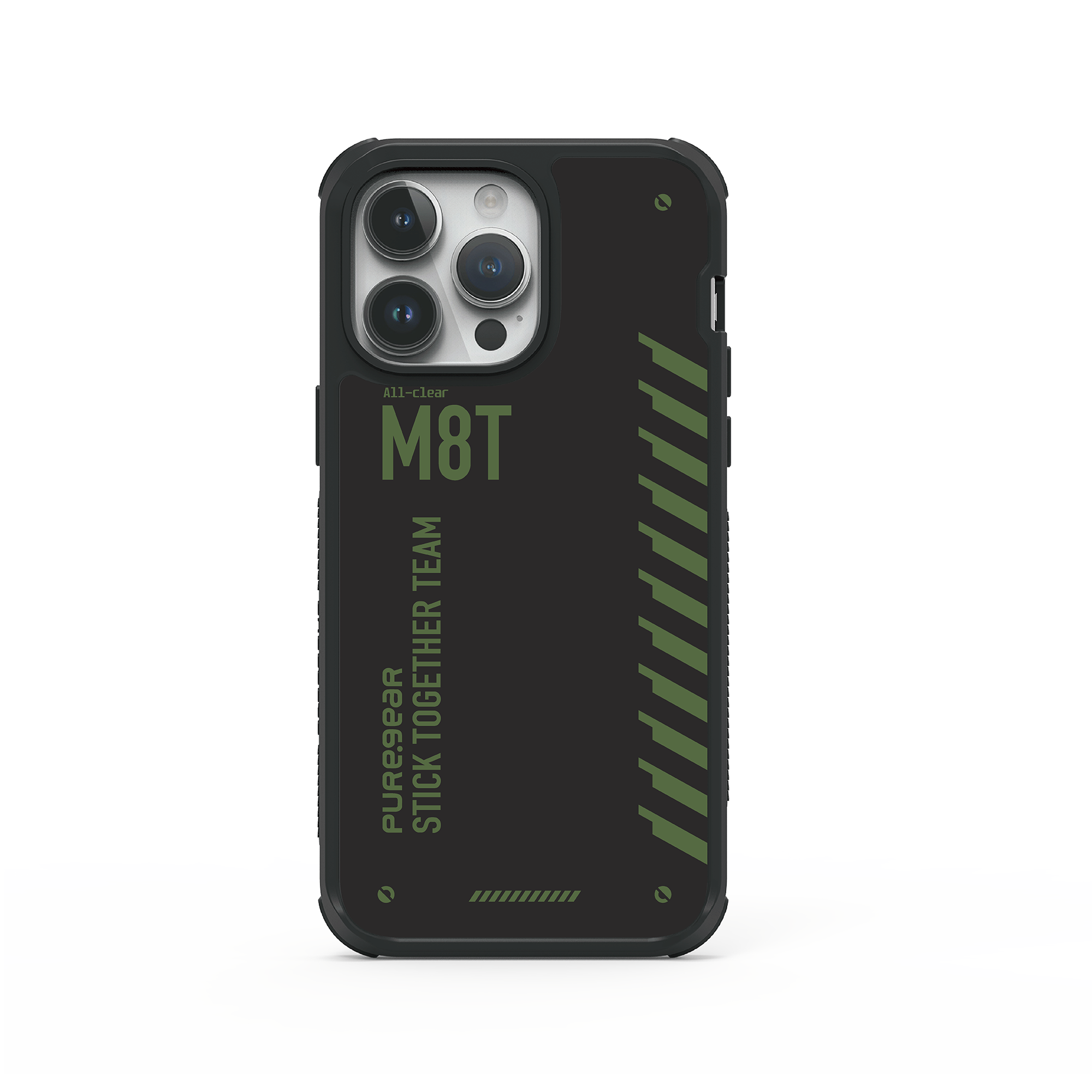 iPhone 15 輕坦克防摔手機殼 / M8T軍事綠 (就是帥)