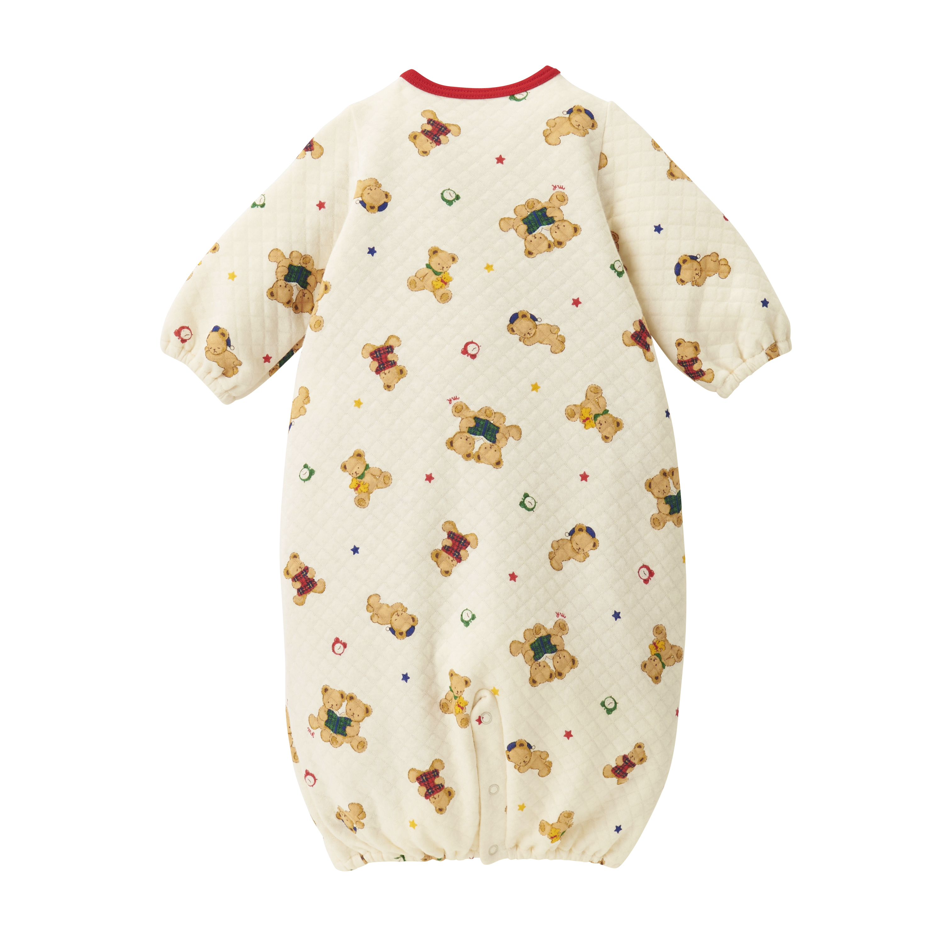 MH小熊全圖案兩用睡袍