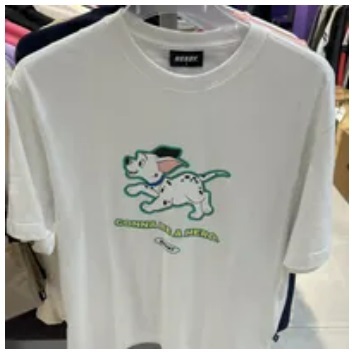 [S] NERDY DISNEY X NERDY HERO S/S T-SHIRT (DALMATIAN) (NERDY ORIGIN FIT),WHITE, PNES23KG350004 (SN344)