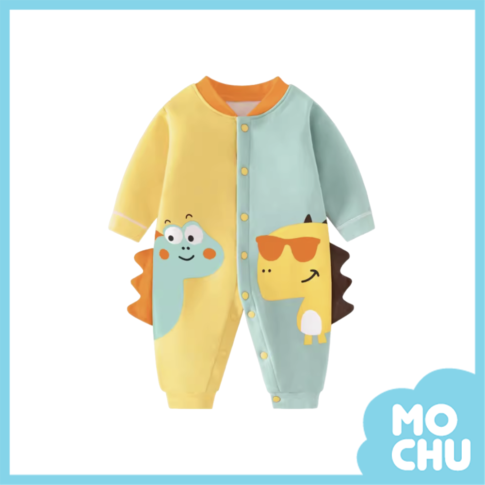 小双龍加絨連身衣