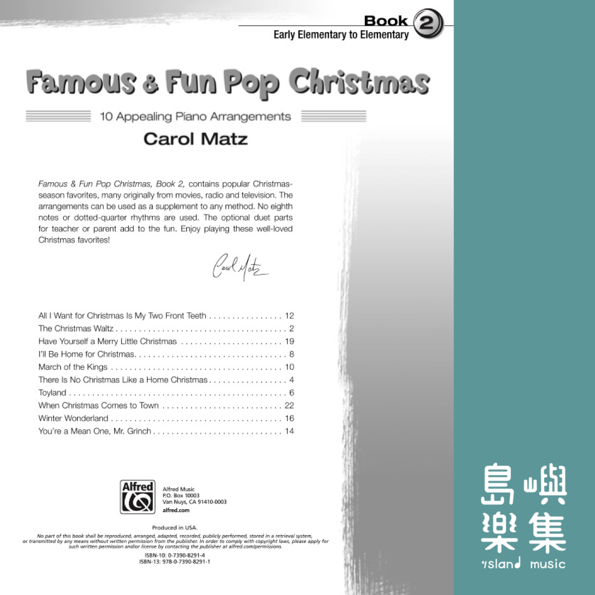 Famous & Fun Pop Christmas, Book 2