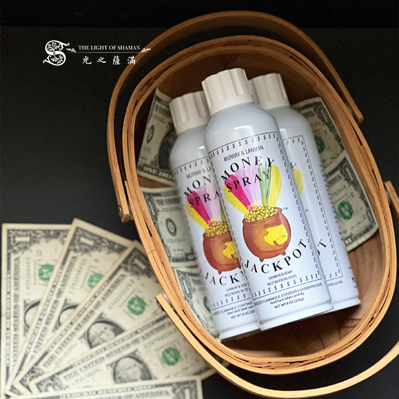招財進寶推薦 樂透花水噴霧 8oz  創造一種積極提升您的財運和幸運感 -光之薩滿