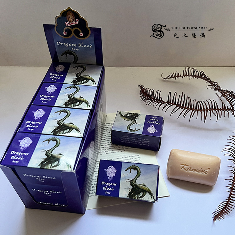 KAMINI印度龍血香皂 具有淨化和保護的能量享受龍血樹脂的神聖香氣感受到它的獨特魅力 -光之薩滿