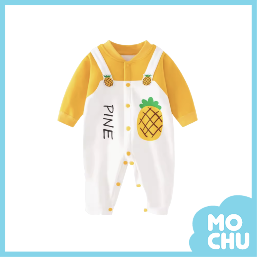 小菠蘿加絨連身衣