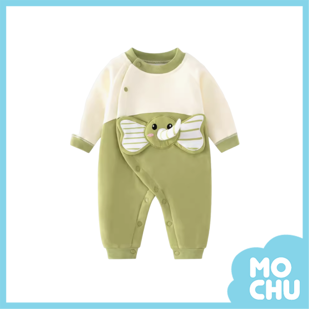 長鼻象加絨連身衣