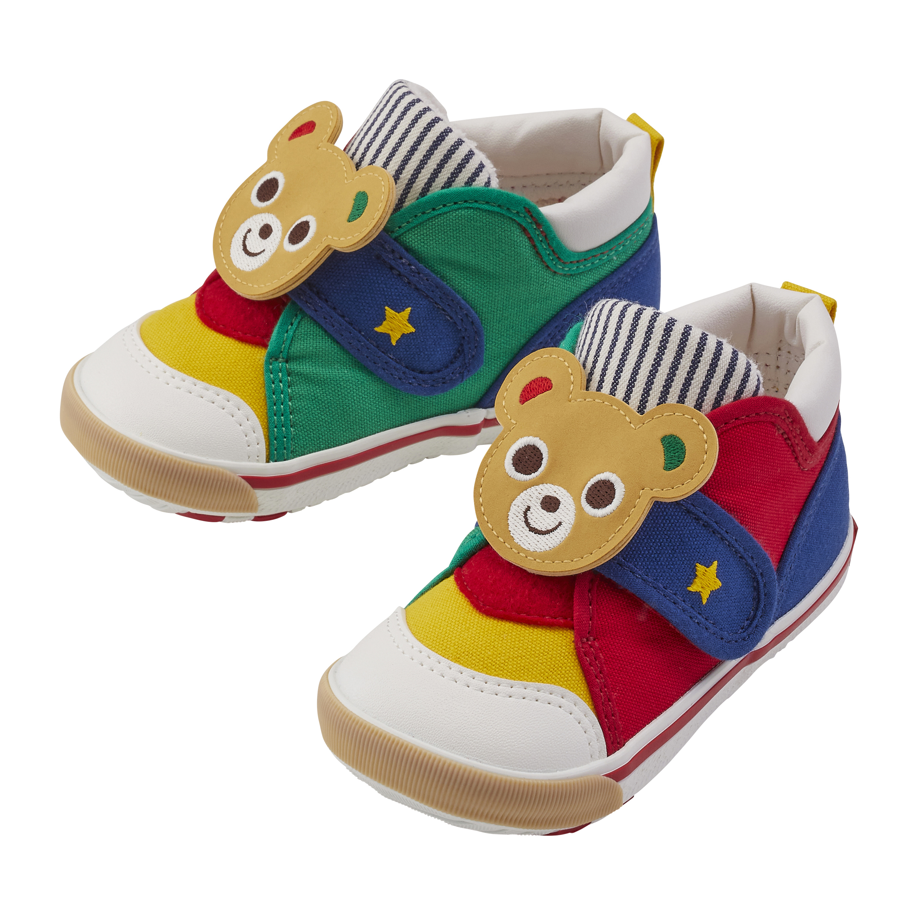 MH小熊頭像第二雙嬰兒鞋