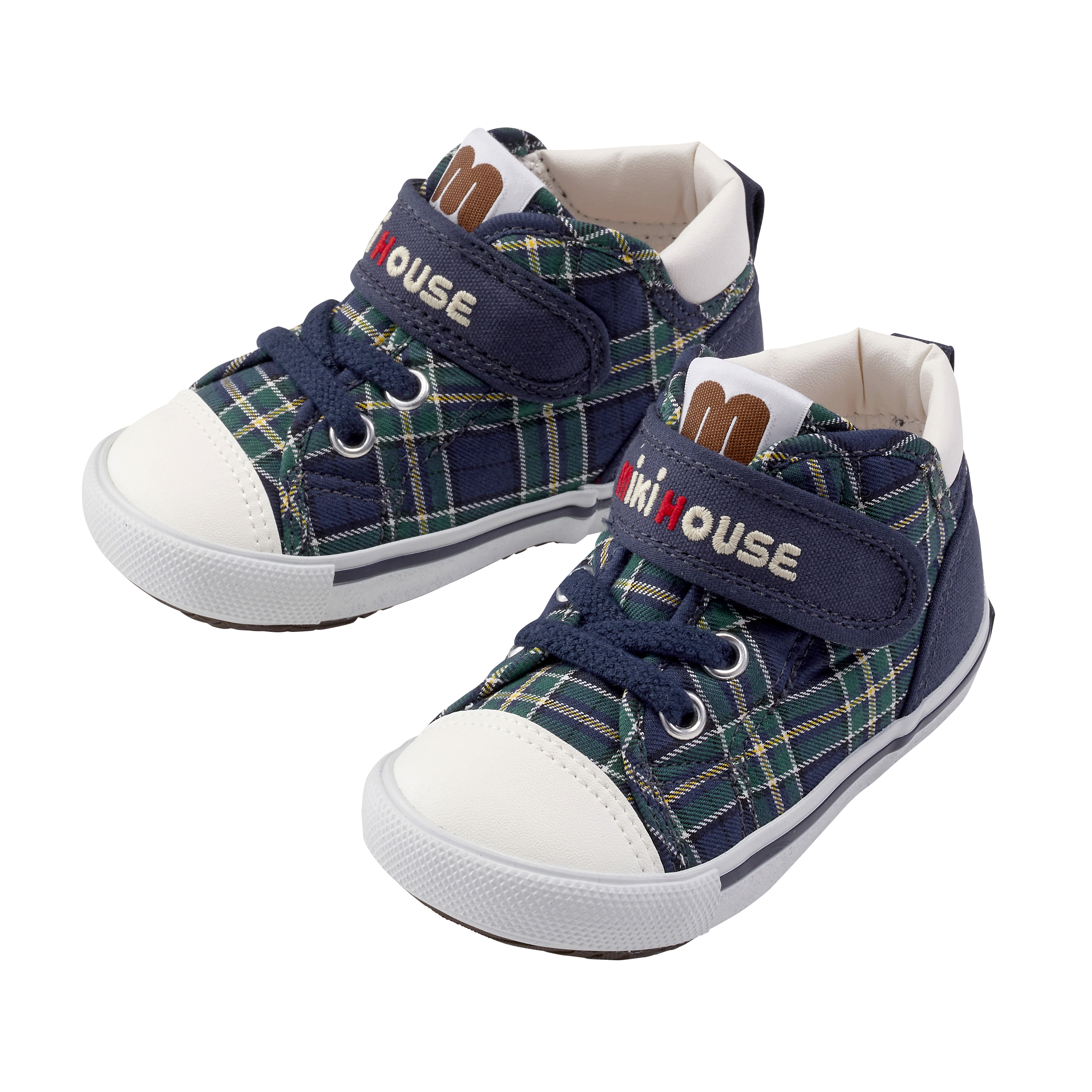 MH格紋第二雙嬰兒鞋