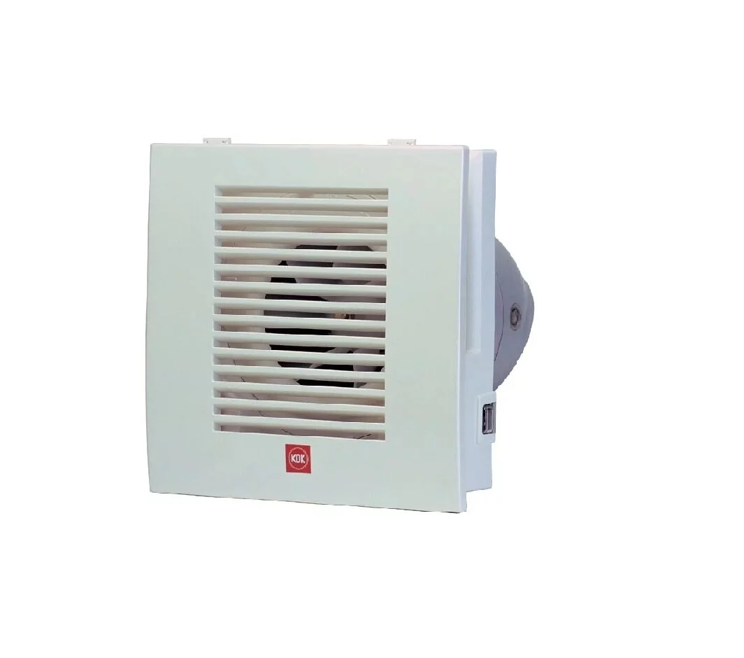 KDK   15WJA07‧扇葉直徑:15厘米/6吋‧防風雨型高靜壓抽氣扇‧兩種風速選擇‧香港行貨,原廠1年保養‧