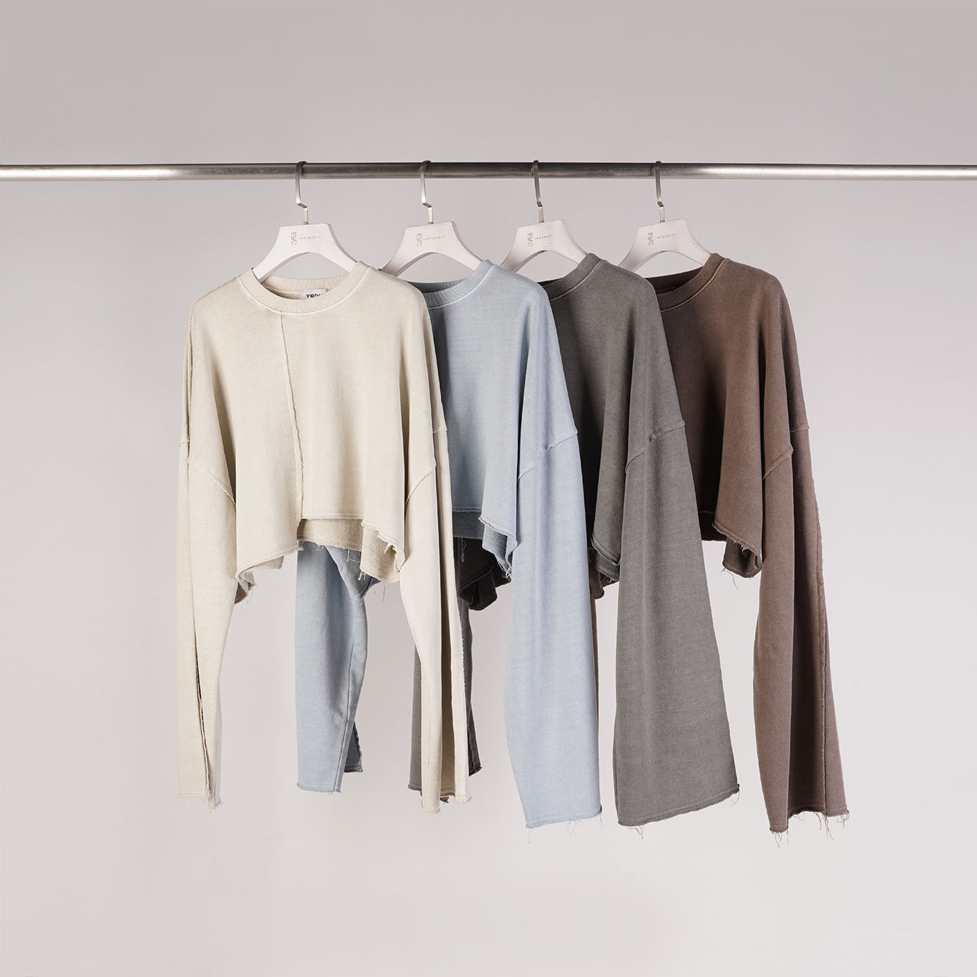 不規則拼接長袖T | 4色