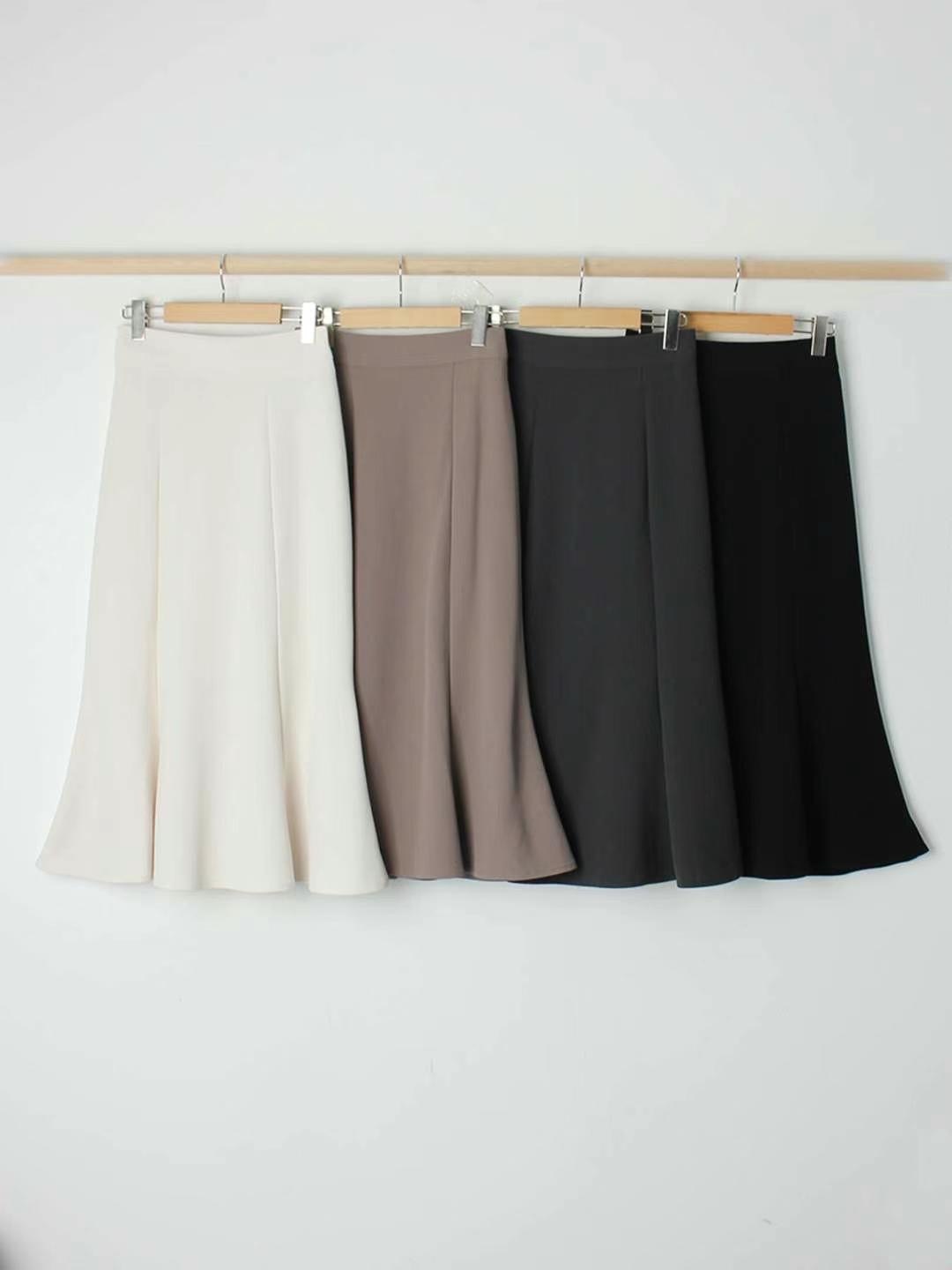 【優惠現貨】韓國魚尾長裙（4色）