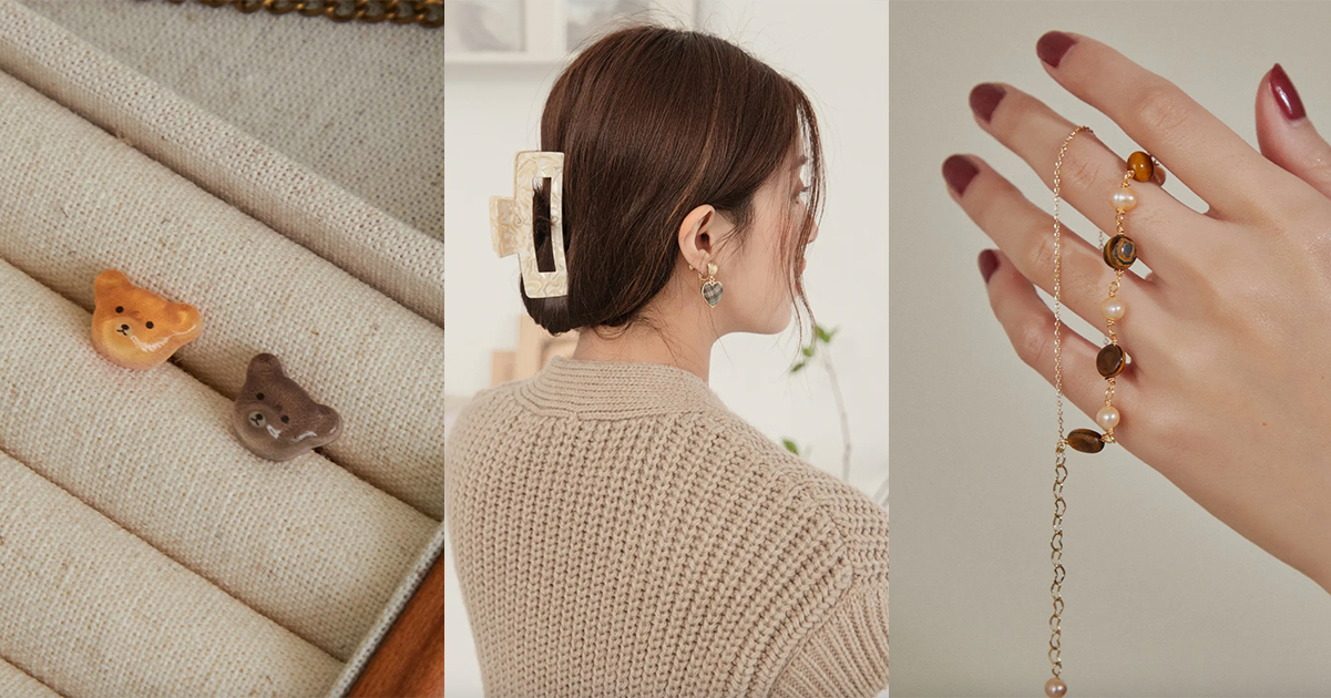 營造沉穩又優雅的高級感，今年秋冬最新流行趨勢美拉德穿搭 - BONNY&READ飾品