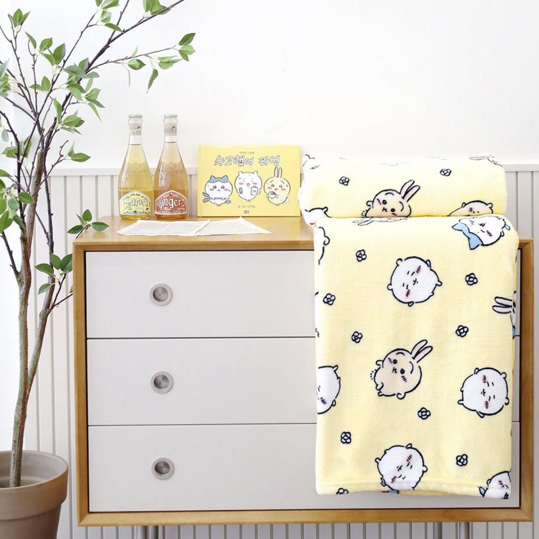 預訂｜韓國限定 Chiikawa Pattern Blanket 居家毛毯