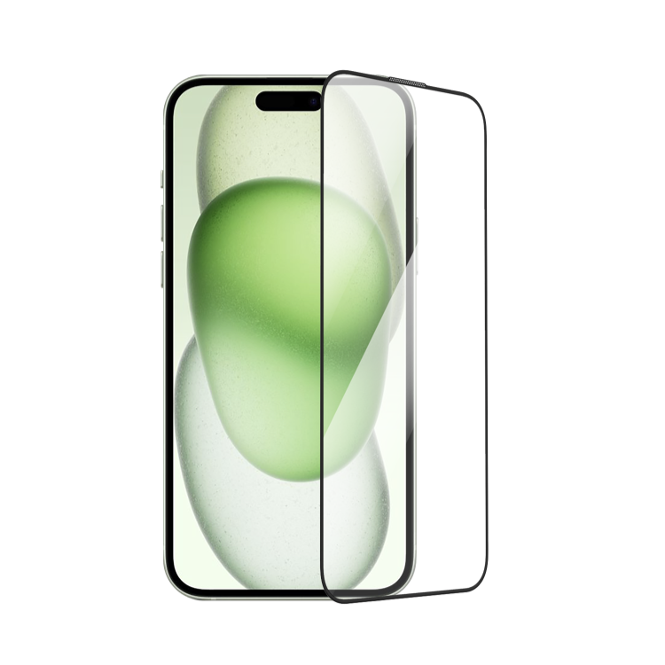 iPhone 15 GlassPro+ 3D滿版玻璃膜